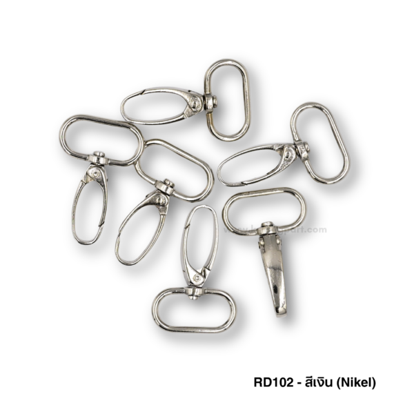 คอหมา รหัส RD102 สีเงิน (nikel)