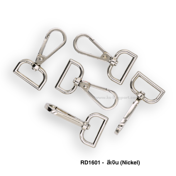 คอหมา รหัส RD1601 สีเงิน (nikel)